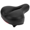 Mountain Bike Saddle Comfortable Microfiber Leather HollowCarved Spring Bike Saddle
