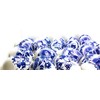 Ukrainisches Kunsthandwerk Easter Eggs for Hanging "Gzel" 21 Eggs Weatherproof