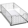 Simple Houseware Pull-Out Cabinet Sliding Basket Organizer, 17.2" D x