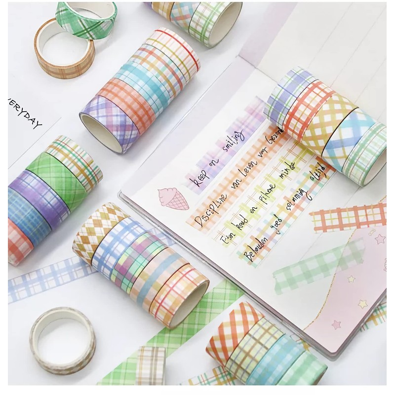 PBM 60 Rolls Simple Design Masking Tape Set