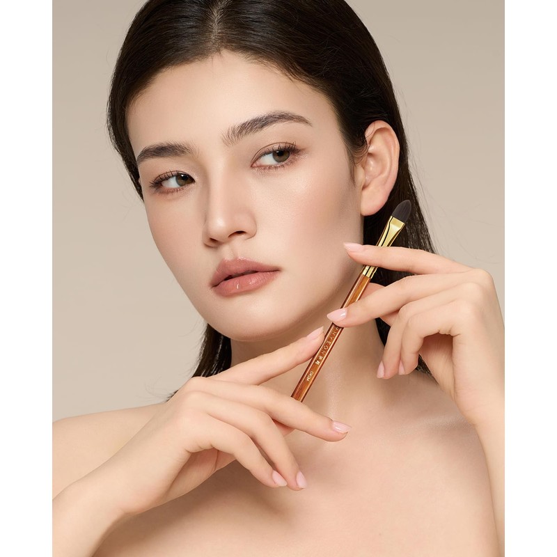ROWNYEON CM194 Concealer Brush, Red Desert Series, Makeup Brush, Fiber