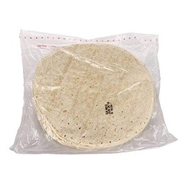 Mission Foods Heat Pressed Flour Tortilla, 12 inch - 12 per pack - 8 packs per case.
