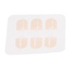 3 Strap Zipper Wound Closure Patches Breathable Seamless Elastic Zip