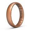 Enso Rings Thin Elements Silicone Ring – Stackable Wedding Engagement