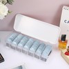SUMTree Contact Lens Storage Organiser Cosmetic Storage Box with Lid