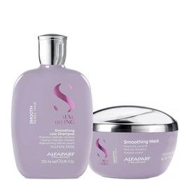 Alfaparf Milano Semi Di Lino Smooth Smoothing Duo Bundle