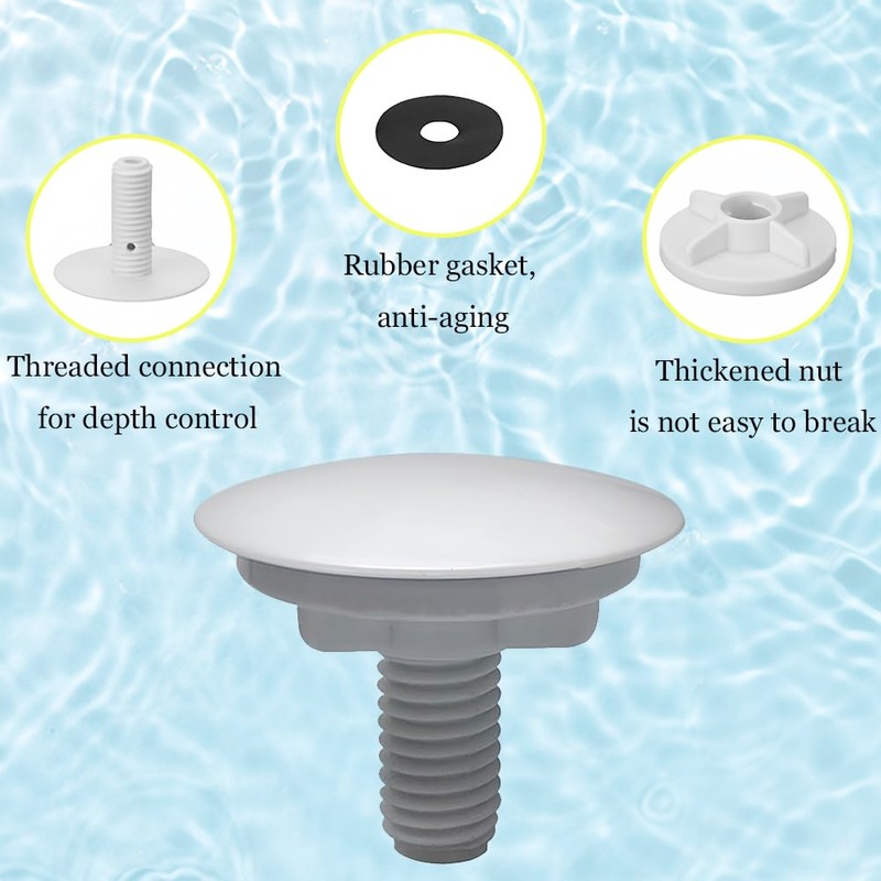 2 PCS Kitchen Sink Hole Covers 2 Inch Kitchen Sink