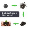Mud Ball, 500 g Hard Clay Ball, 9 mm Mud