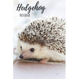 Hedgehog Notebook: 120 pages, 6"x9" - Cute Little Hedgehogs and Leaves College Ruled Notebook for Writing Notes... for Girls, Kids, School, Students and Teachers (Hedgehog Gifts)