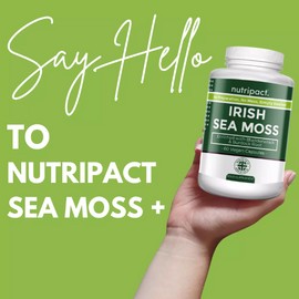 Sea Moss Capsules with Bladderwrack & Burdock Root High Strength UK Vegan