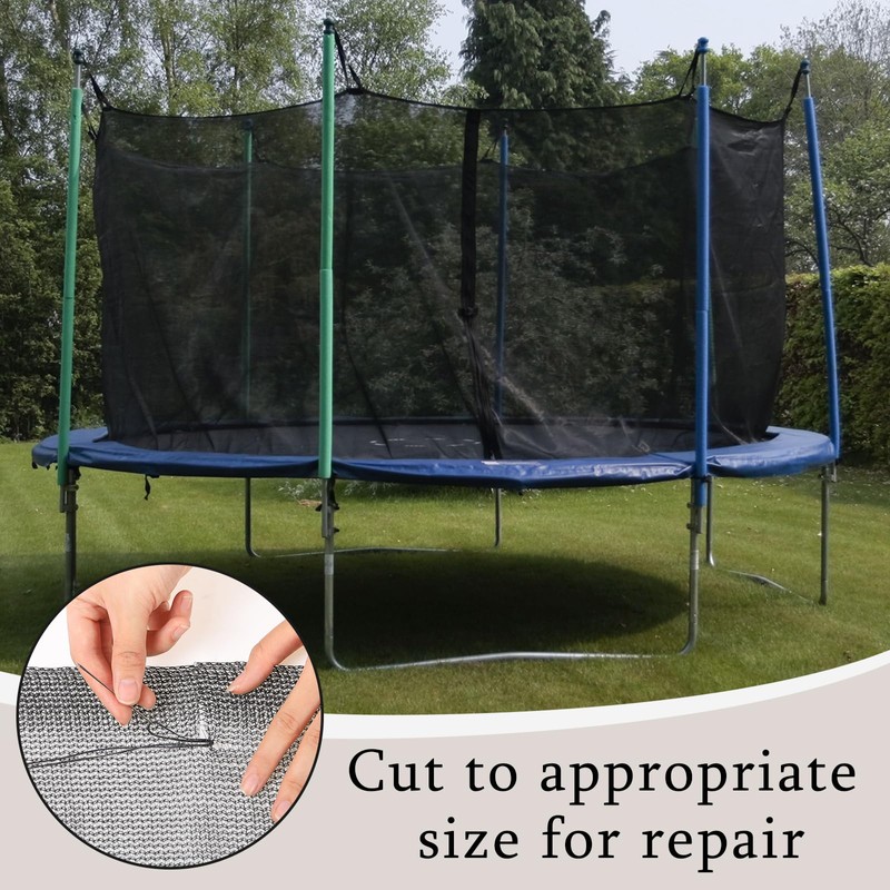 GliCraft 29 Pcs Trampoline Net Repair Kit Include 54 Yards