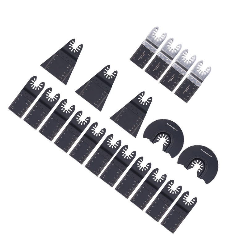 20Pcs Oscillating Saw Blade Quick Release Universal Cutting Tool Set