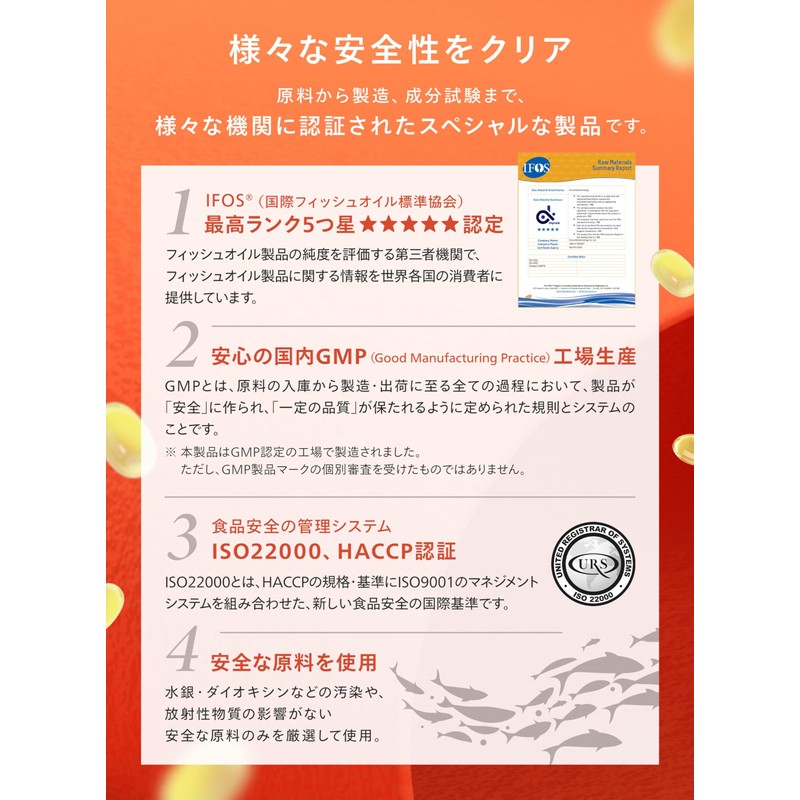 GYOYOU_魚油 Omega3 EPA DHA 国内製造で高純度90% サプリメント ソフトカプセル 60粒