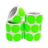 ChromaLabel 2 Inch Round Label Permanent Color Code Dot Stickers,