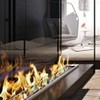 Stanbroil 10-Pound Fire Glass Cubes - 1 inch Fire Glass