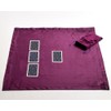 BLESSUME Atar Tarot Table Cloth with One Pouch (Purple)