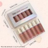 Mirsist Sexy Plump Lip Glow Oil Crystal Jelly-6pcs