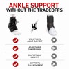 Mcdavid Classic Lightweight Laced Ankle Brace, Black, Small Classic