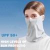 HeiDmai Unisex UV Face Shield Multipurpose Protector Neck Gaiter Elastic
