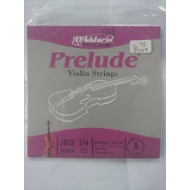 D'Addario VIOLIN 1/4 size D'Addario Prelude String A Medium J812 NEW