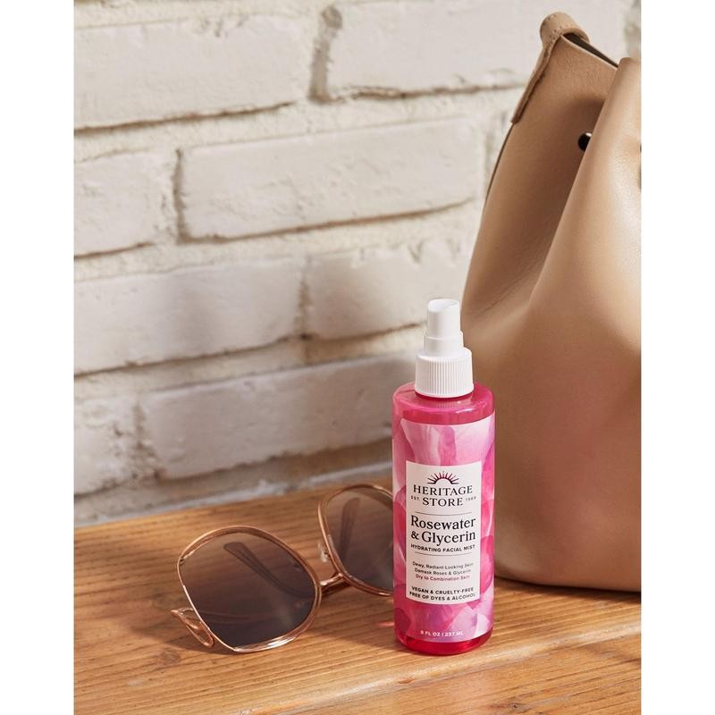 Rosewater & Glycerin:_8oz_Mist