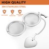 Tea Infuser for Loose Leaf Tea 2 Pack – 2"