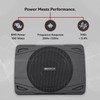Rockville SS8P 400W 8" Slim Under-Seat Active Subwoofer, High-Level Inputs,