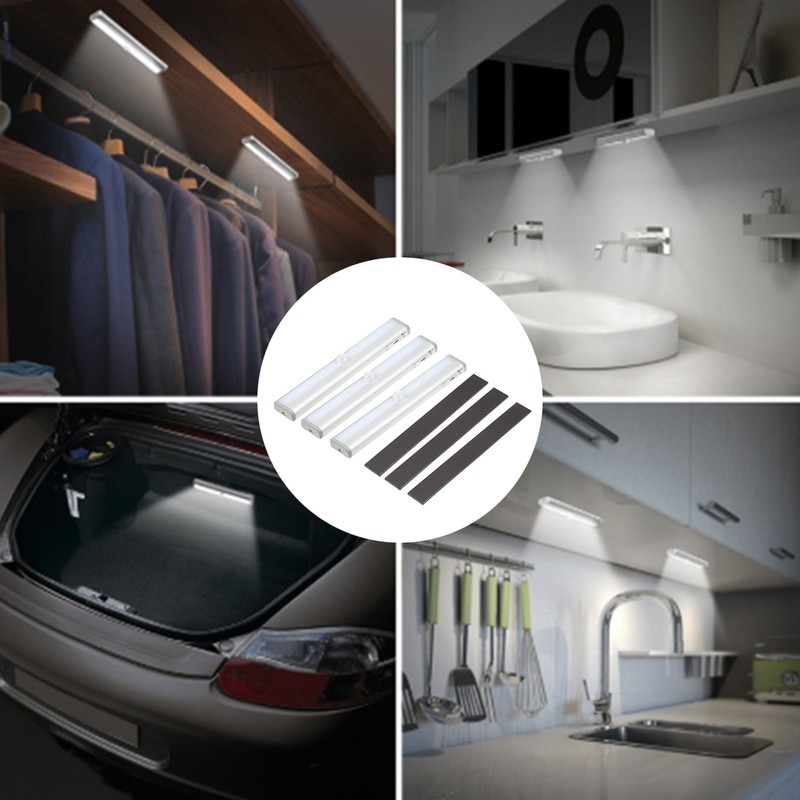 Motion Sensor LED Lights, Wireless 10-LED Motion Sensor Activated Night