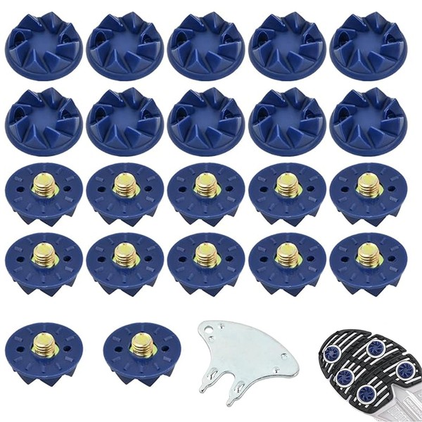 SANTUO 22PCS Screw-in Cricket Spikes with Cricket Spikes Replacement with