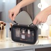 Duolan Clear Makeup Bag for Women Transparent Cosmetic Bag Case