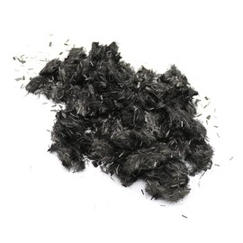 100G 3-12 mm Carbon Fibre Forging Chopped Carbon Fibre Bundle Carbon Forging Marble Texture Automotive Interior Parts Surface Mod (3 mm)