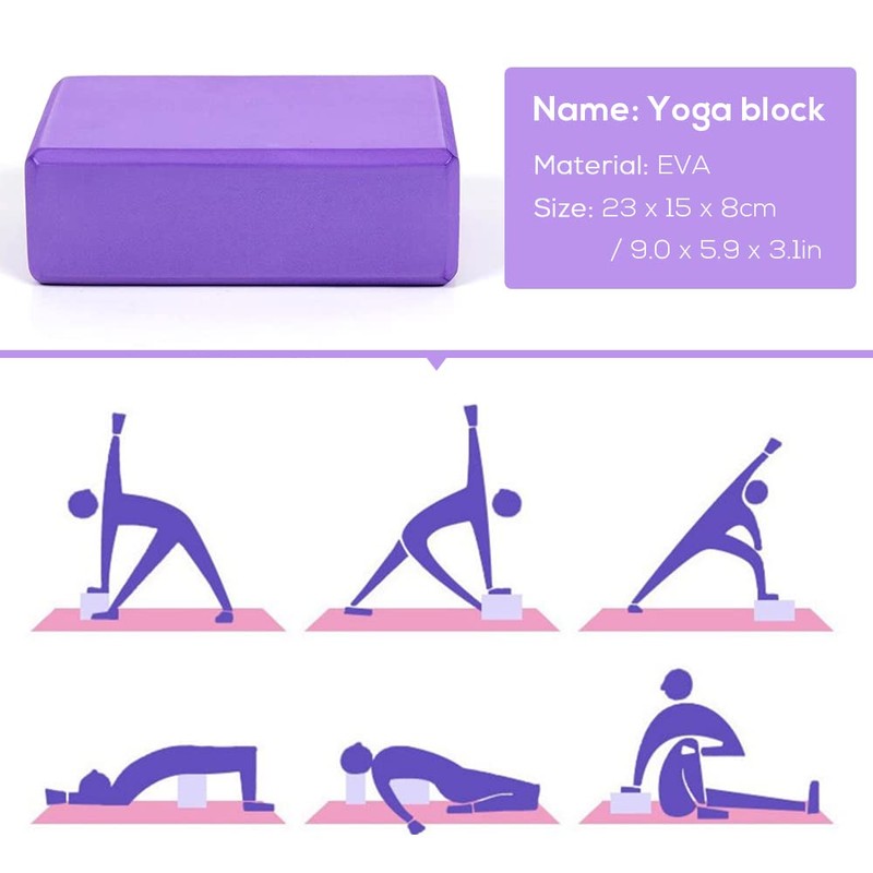 Hosioe 5 unids Equipo de Yoga Conjunto Incluye Bola de