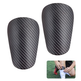 Mini Shin Pads, Small Shin Pads, Pack of 2, Children's Football Shin Pads, Football Certified, Lightweight Shin Pads for Men, Women, Children, Girls (10 x 6 cm)