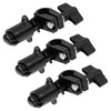 Fotodiox Collapsible Background Stand Clamp Attachment x3 - Set of