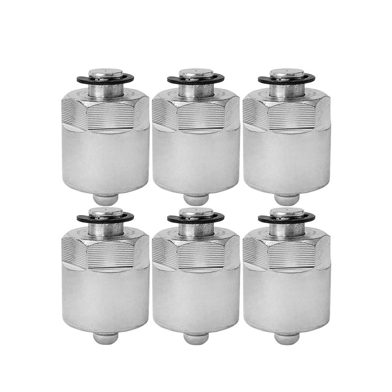 Mysttoo 6PCS 20mm Diesel Common Rail Fuel Injector Block-Off Cap