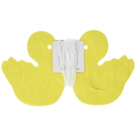 Beistle 50279 Just Duckie Garland, 4-Inch by 12-Feet