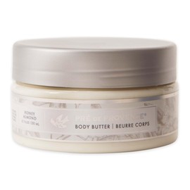 Pre de Provence Collection Shea Butter Enriched Body Butter Soothing & Hydrating Emollient Cream Body Moisturizer for Women, 6.7 Fl Oz, Honey Almond