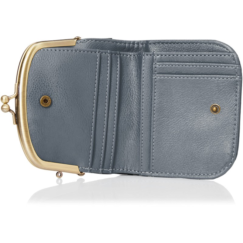 Lafiel Bi-Fold Wallet, Leather Wallet, blue