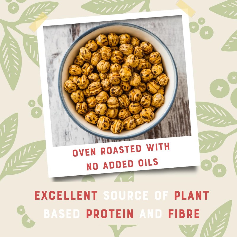 Sunburst Chickpeas Double Roasted (No Oil, No Salt) 500g