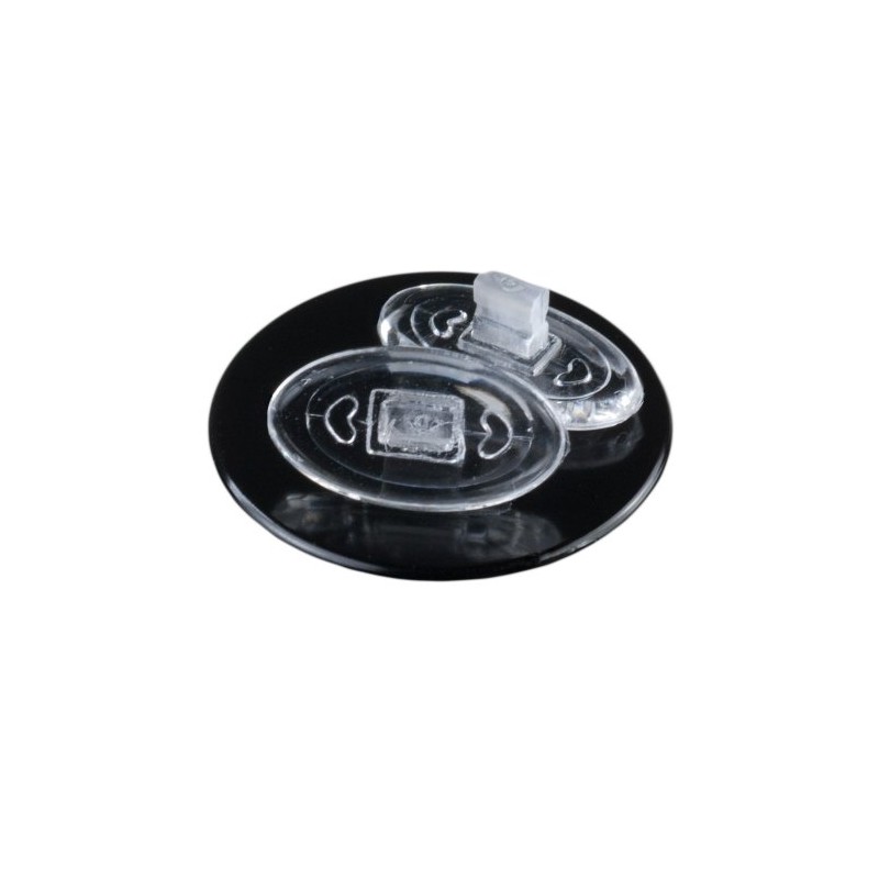 GMS Optical Soft Silicone Oval Shaped Nose Pads for Eyeglasses