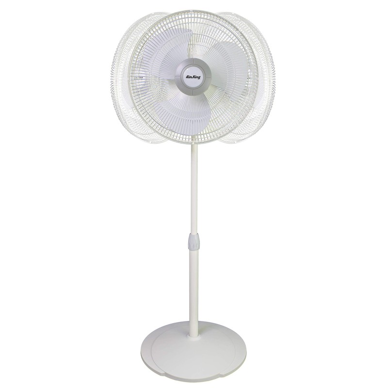 Air King 9126 16-Inch Adjustable Oscillating Pedestal Fan