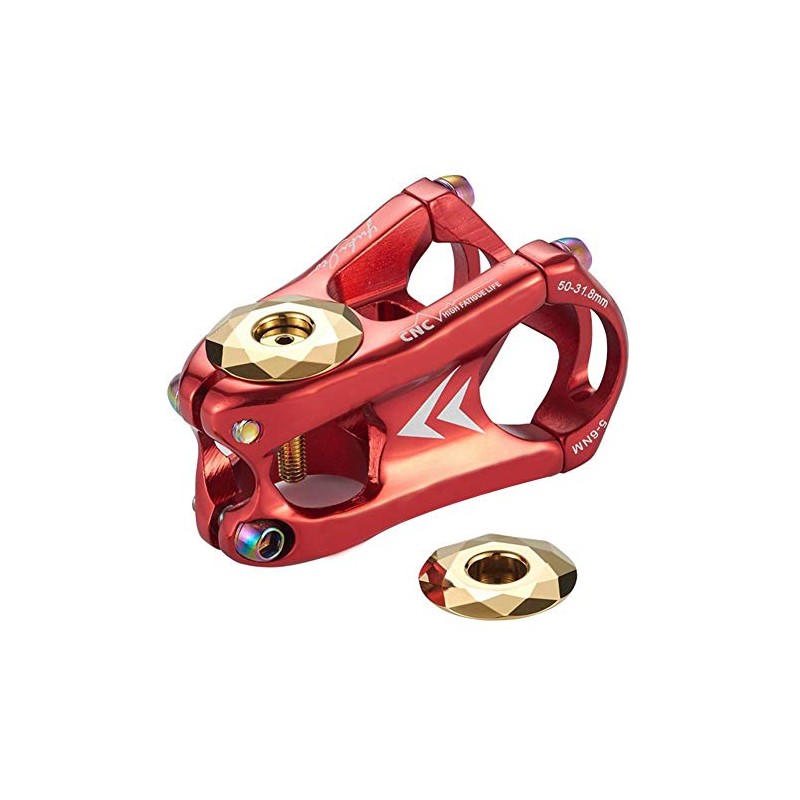 LTronics Bike Bicycle Diamond Headset Cap with Bolt - Golden