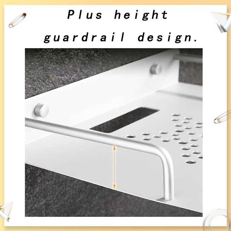 inki Router Shelf, Wall Mount Repeater Rack, Small Projector Wall