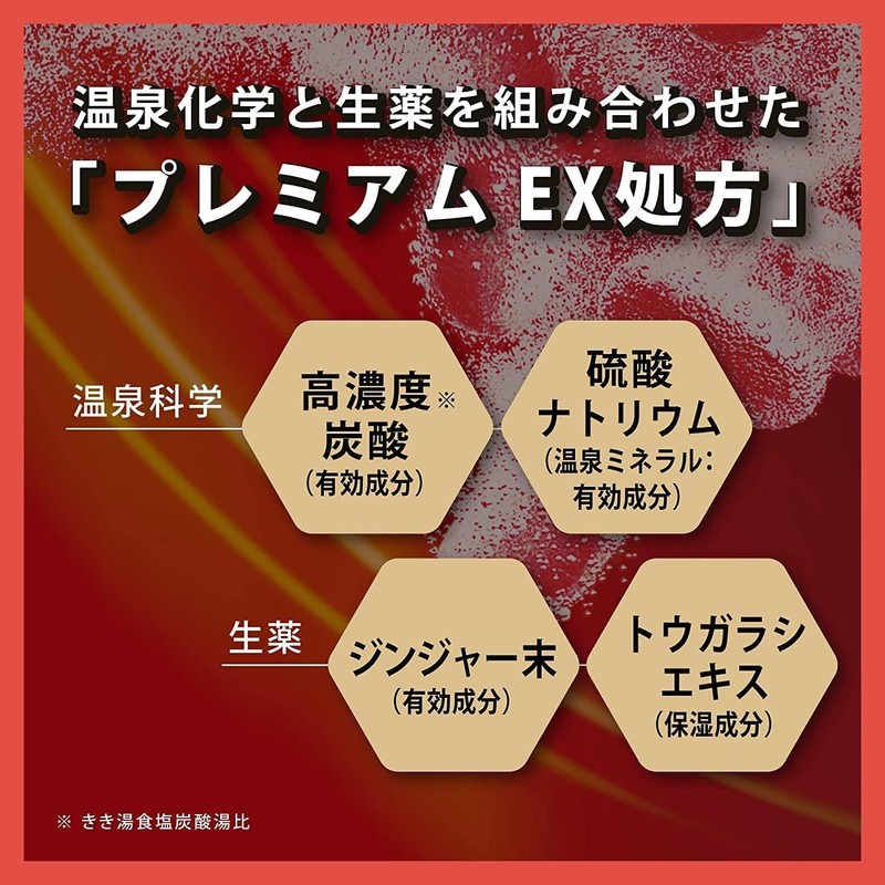 Kikiyu Carbonated Bath Salt, Fine Heat, Smart Model, Refill, Hot