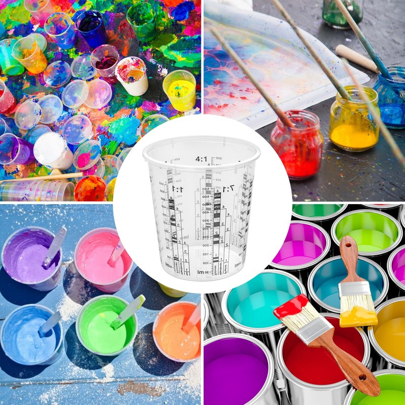 KOHAND 20 PCS 680 ml Paint Mixing Cups, 10.9 x