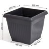 Prosper Plast DKWT24-S433 24 x 24 x 20 cm Terra
