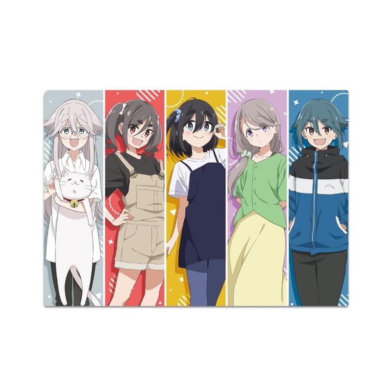TV Anime "mono" Clear File Satsuki, Ann, Sakurako, Haruno &