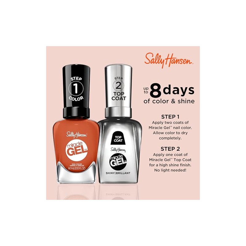 Miracle Gel - 388 A Hot Minute by Sally Hansen