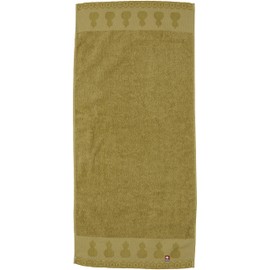 Imabari Towel KF3010GR Kaifuku Taoru Face Towel, Approx. 13.4 x 29.5 inches (34 x 75 cm), Green, 100% Cotton, Baby Shower, Family Celebration, Pleasure Celebration, Towel Gift, Made in Japan