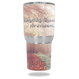 MightySkins Skin Compatible with RTIC Tumbler 30 oz (2016) wrap Cover Sticker Skins Happens for A Reason